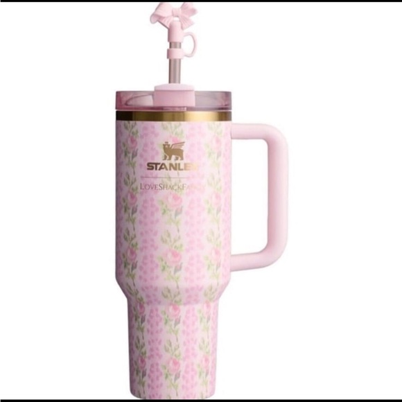 🚫SOLD🚫 NEW in Box LOVESHACKFANCY STANLEY TUMBLER - Picture 1 of 7